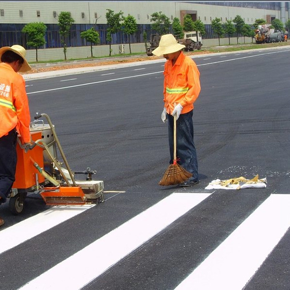 鹤壁鹤壁道路斑马线施工,斑马线划线,道路斑马线